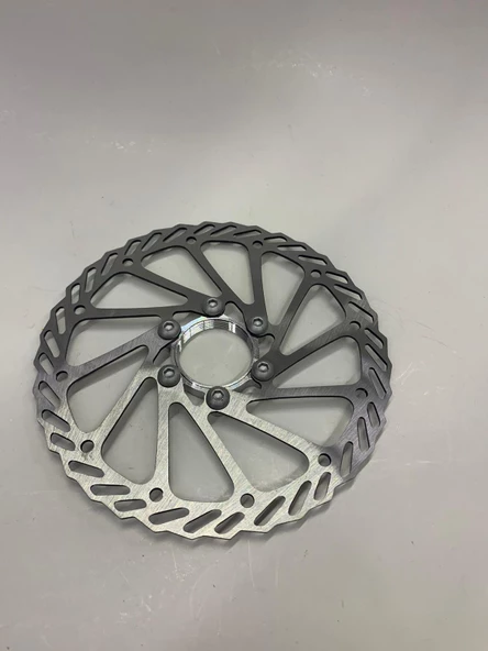 NUTT 160 mm 6 vida bisiklet disk fren rotor ayna SHIMANO UYUMLU - Resim 7