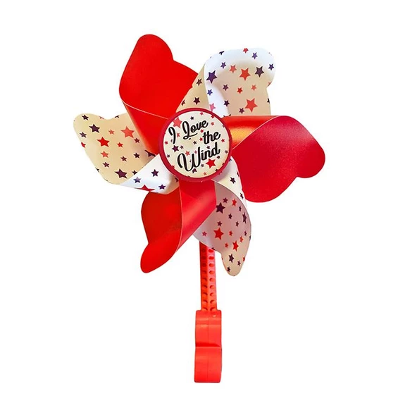 Gidon Süsü Fc-W127 Fırıldak BİSİKLET RÜZGAR GÜLÜ 5 farklı renk - 5