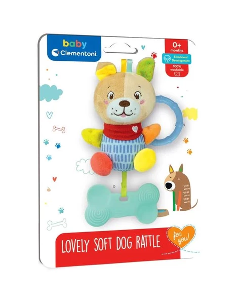 Baby Clementoni Sevimli Köpek Çıngırak 177851