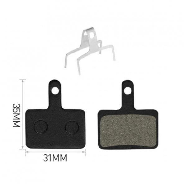 BİSİKLET DİSK FREN BALATASI DT-811 KARTLI PERFORMANS UZUN ÖMÜRLÜ