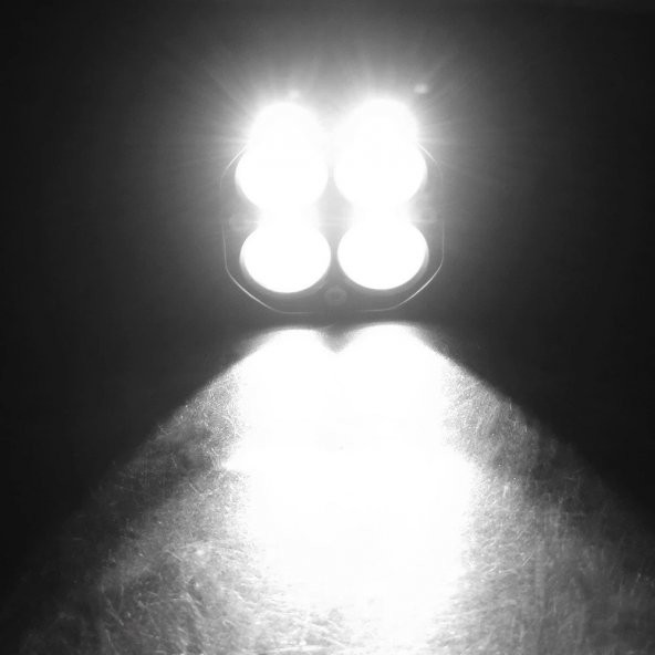 Off-road sis lambası 4 led 12-32V 40W -set Beyaz / LASS284-2 - 4