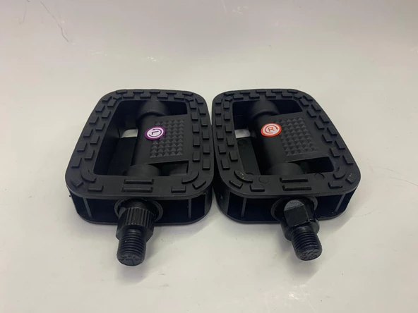 BMX BİSİKLET PEDAL İNCE DİŞ REFLEKTÖRLÜ SAĞ SOL TAKIM BİLYALI - Resim 3