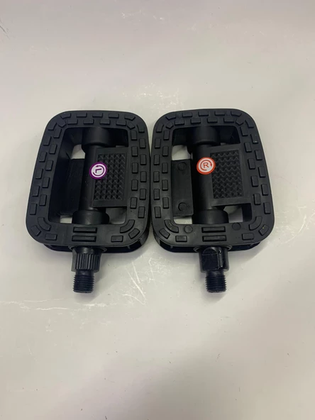 BMX BİSİKLET PEDAL İNCE DİŞ REFLEKTÖRLÜ SAĞ SOL TAKIM BİLYALI - Resim 2