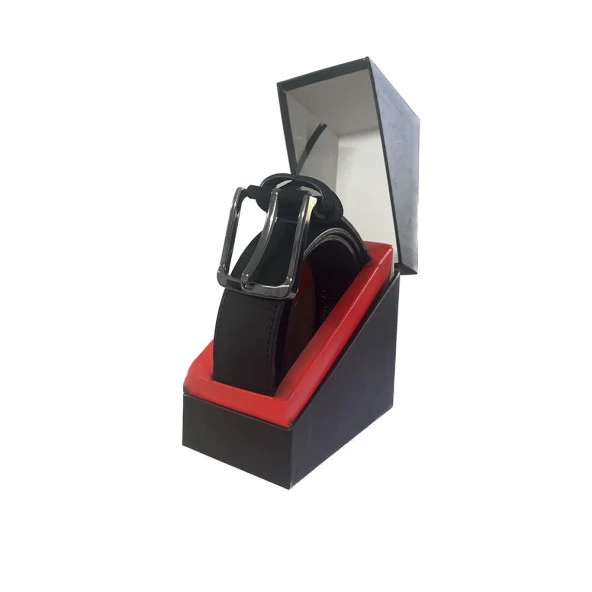 Fossil Siyah Hakiki Deri Spor Erkek Kemeri 4cm-130CM - Resim 5