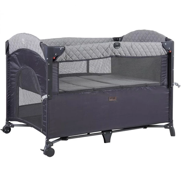 Prego 8041 Miami Basic Anne Yanı Park Beşik 70X110 Cm - 2