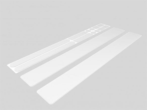 ZEFAL KADRO KORUMA SKIN ARMOR ETİKET SET ŞEFFAF JELATİN KORUMA - 3