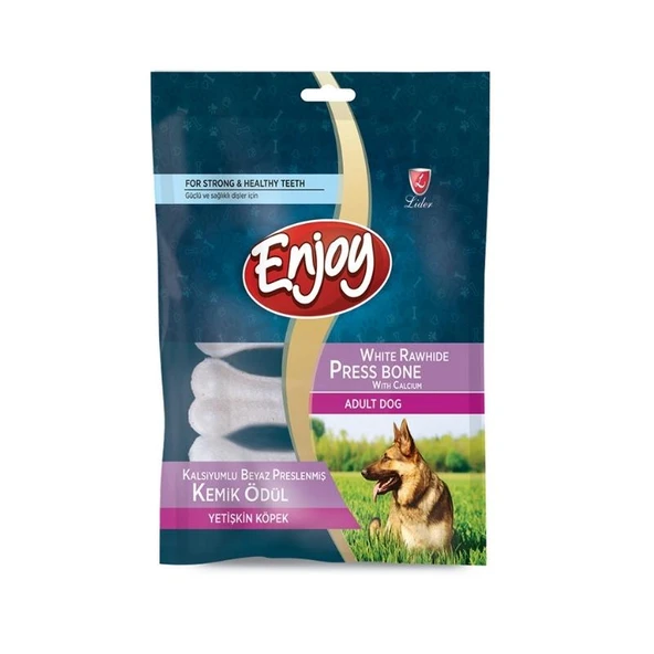 Enjoy Beyaz Press Kemik 5'' 60-65 gr. 3 Adet