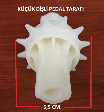 PİLSAN ACTİVE PEDALLI TRAKTÖR - KEPÇE ÖN VE ARKA ZİNCİR DİŞLİSİ - 3