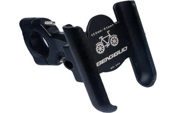 TEX XBYC 2084-9 ALUMİNYUM AYARLI BİSİKLET TELEFON TUTACAĞI SİYAH - 4