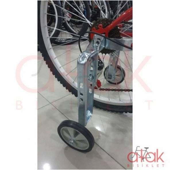 VİTESLİ BİSİKLET YAN DENGE TEKERİ 24 - 26 JANT BİSİKLETLERE ÖZEL - Resim 4