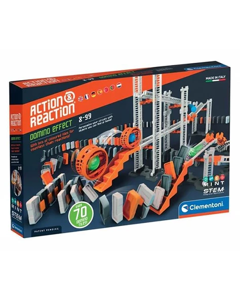 Clementoni Action & Reaction Domino Etkisi 59305