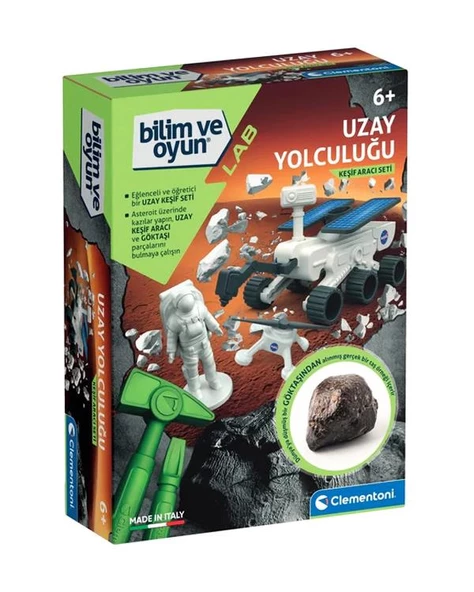 Clementoni Bilim ve Uzay Yolculuğu Keşif Aracı Seti 64190