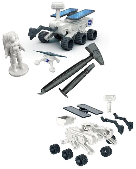 Clementoni Bilim ve Uzay Yolculuğu Keşif Aracı Seti 64190 - 3