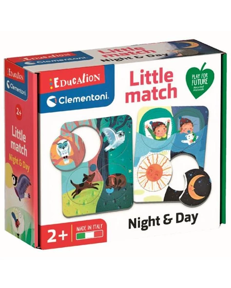 Clementoni Little Match Gece ve Gündüz 167166