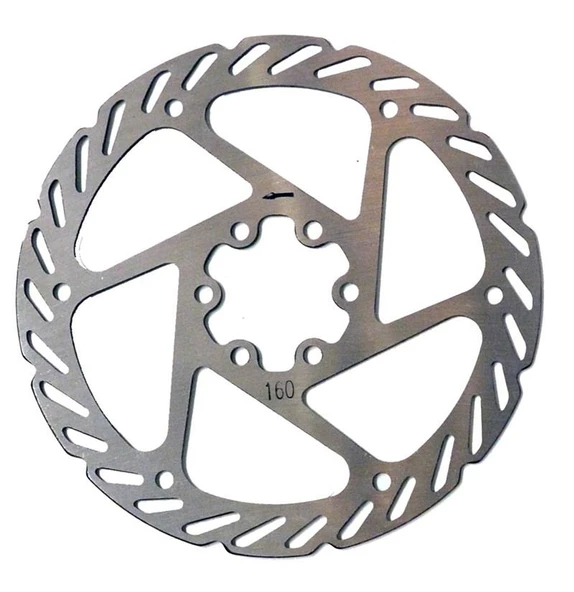 Asistan Bauer DR10 Rotor160MM-STEEL 6 Vida MTB PERFORMANS Rotor - Resim 2