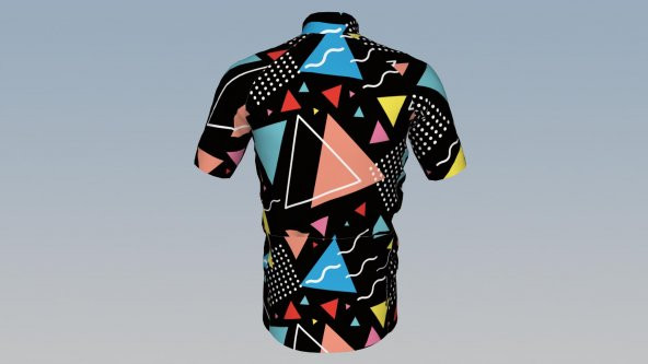 SORATEX NEO KISA KOLLU BİSİKLET FORMASI MEMPHIS Small BEDEN - Resim 2