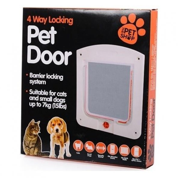 Pet Door Kedi Köpek Kapısı 20 x 22 x 3 cm