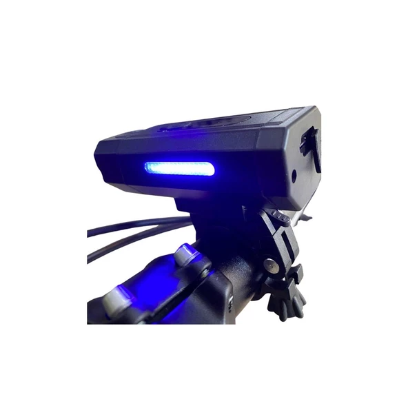 XBYC 6127 800 LÜMEN BİSİKLET ÖN LAMBA FAR AYDINLATMA USB ŞARJLI - Resim 5