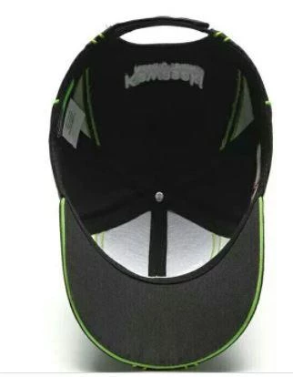 KAWASAKİ GSXR MOTOSİKLET ŞAPKA SİYAH YEŞİL YAZLIK ŞAPKA - 2