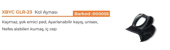 XBYC GLR-23 Kol Aynası Kaymaz, şok emici pedli bisiklet kol ayna - 3