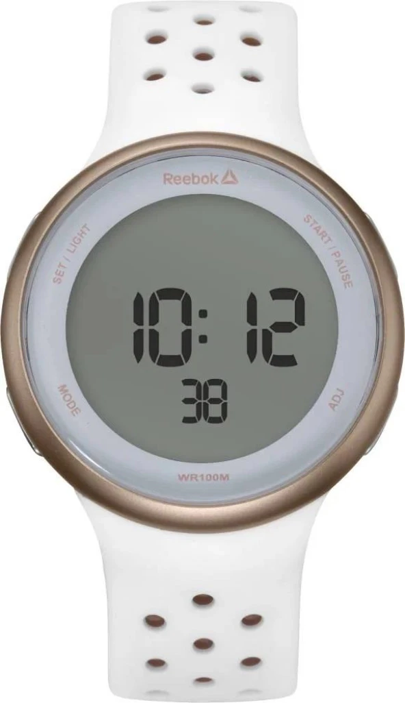 REEBOK RD-ELE-G9-P3IW-W3 DİJİTAL BEYAZ SİLİKON KADIN KOL SAATİ