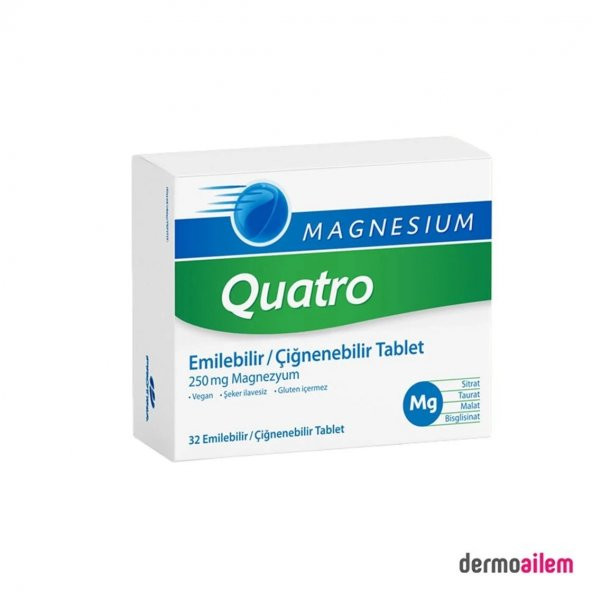 Assos Magnesium Quatro 32 Çiğneme Tablet - 1