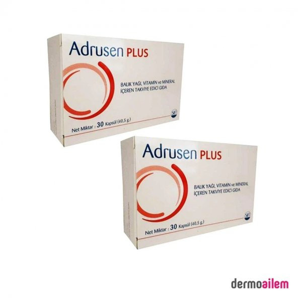 Adrusen Plus İkili Avantaj Paket 30+ 30 Kapsül