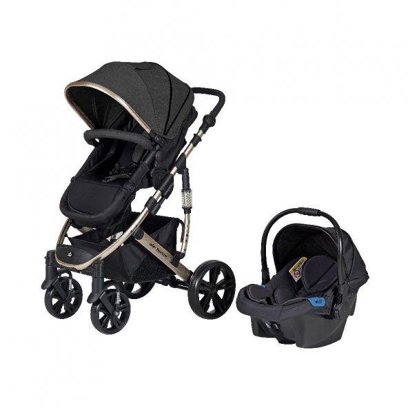 Sunny Baby 9029 Air Force Travel Sistem Bebek Arabası Siyah - 1