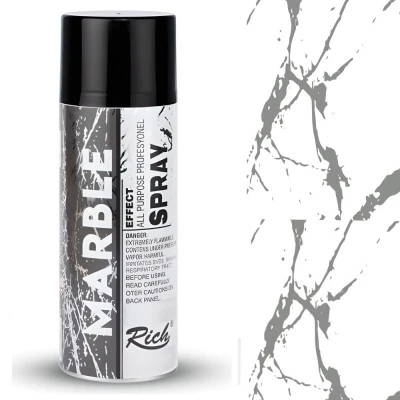Rich Sprey Boya 200ml Mermer Efekti Gümüş / 11374 ürün görseli