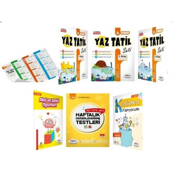 2. Sınıf Yaz Tatil Kitabı Seti
