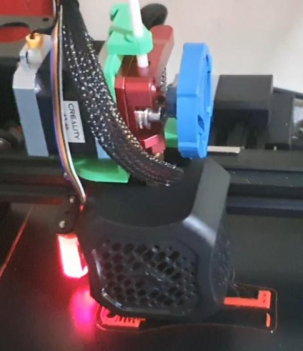 Ender 3 V2, Metal Ekstruder Tek Sürücü İçin Doğrudan Sürücü Adaptörü Plastik Aparat - 6