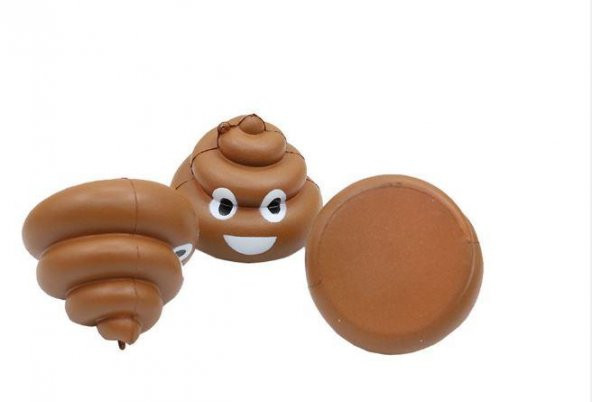 Anahtarlık Sevimli Yavaş Yükselen Squishy Poo Oyuncak Çanta Süsü - 4