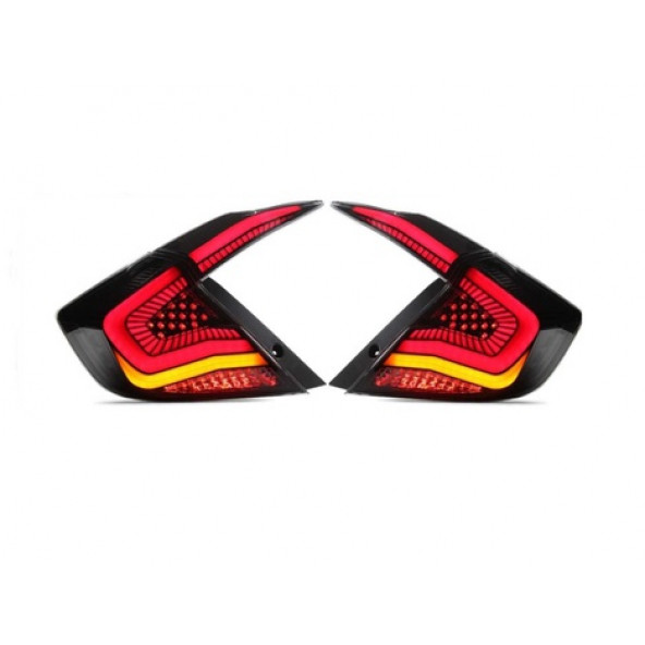 CIVIC FC5 2016-2019 IÇIN UYUMLU OMURGA LED STOP SMOKE - 4