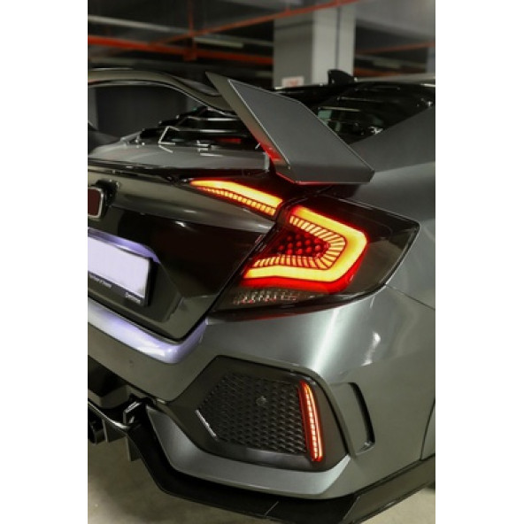 CIVIC FC5 2016-2019 IÇIN UYUMLU OMURGA LED STOP SMOKE - 6