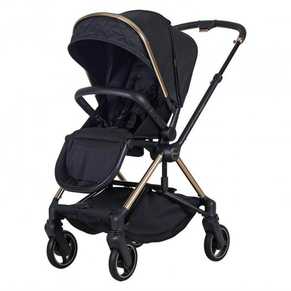 Prego 2066 Mios Travel Sistem Bebek Arabası Siyah - Resim 2