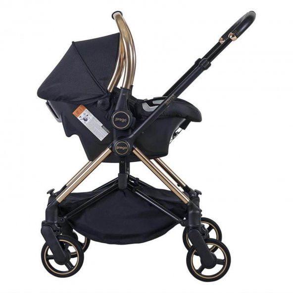 Prego 2066 Mios Travel Sistem Bebek Arabası Siyah - Resim 3