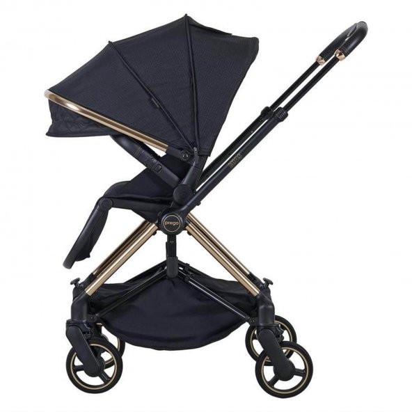 Prego 2066 Mios Travel Sistem Bebek Arabası Siyah - Resim 6
