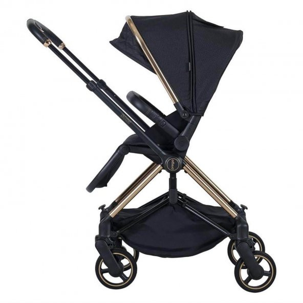 Prego 2066 Mios Travel Sistem Bebek Arabası Siyah - Resim 9