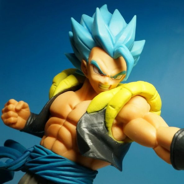 Anime Dragon Ball Z Gogeta Eylem Karakter Figür Oyuncak Biblo 23 cm - 2