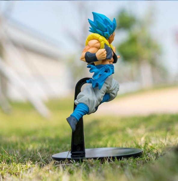 Anime Dragon Ball Z Gogeta Eylem Karakter Figür Oyuncak Biblo 23 cm - 4
