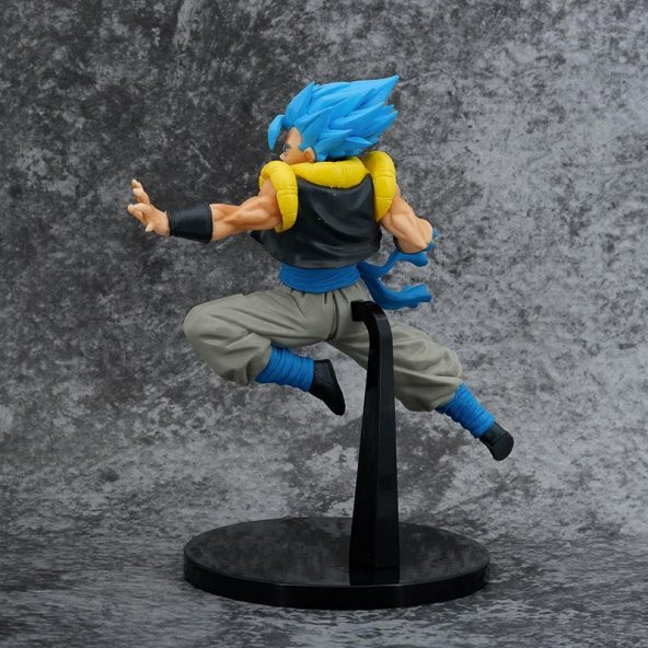 Anime Dragon Ball Z Gogeta Eylem Karakter Figür Oyuncak Biblo 23 cm - 6