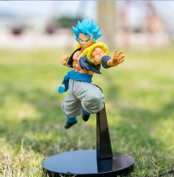 Anime Dragon Ball Z Gogeta Eylem Karakter Figür Oyuncak Biblo 23 cm - 8