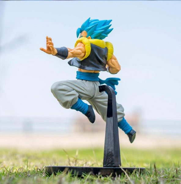 Anime Dragon Ball Z Gogeta Eylem Karakter Figür Oyuncak Biblo 23 cm - 10
