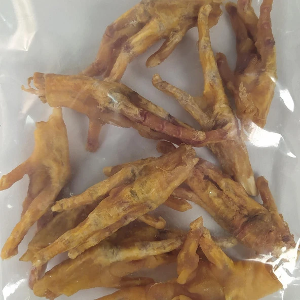 Okro Kurutulmuş Tavuk Ayağı 500gr Köpek Ödül Maması - 2