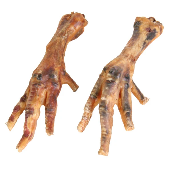 Okro Kurutulmuş Tavuk Ayağı 400gr Köpek Ödül Maması - 5