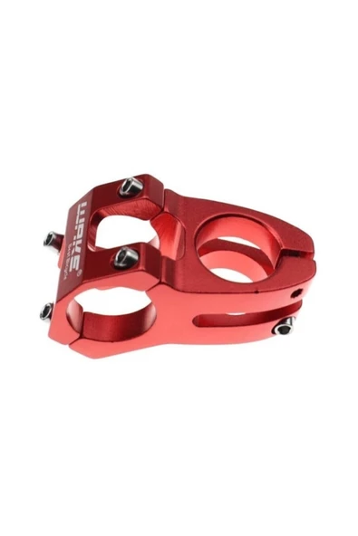 Wake Alüminyum Kırmızı 31.8 45Mm Kısa Gidon Boğazı - Resim 2