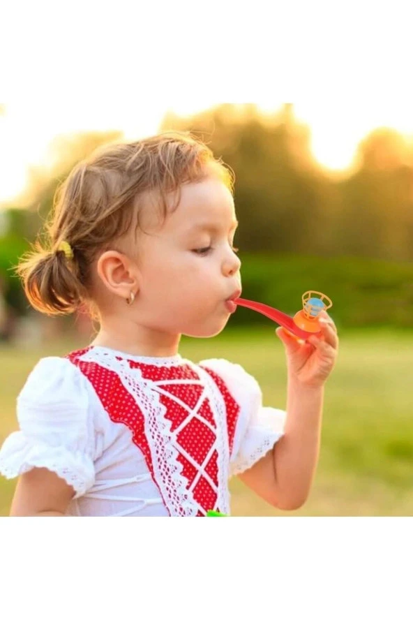 Top Üfleme Oyunu Saksafon Oyuncak 15adet - 3
