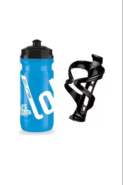 Elite Loli Bisiklet Plastik Matara, Suluk + Matara Kafesi 5 RENK - Resim 3