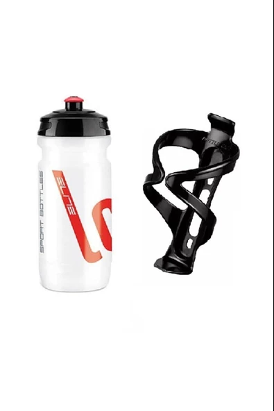 Elite Loli Bisiklet Plastik Matara, Suluk + Matara Kafesi 5 RENK - Resim 2