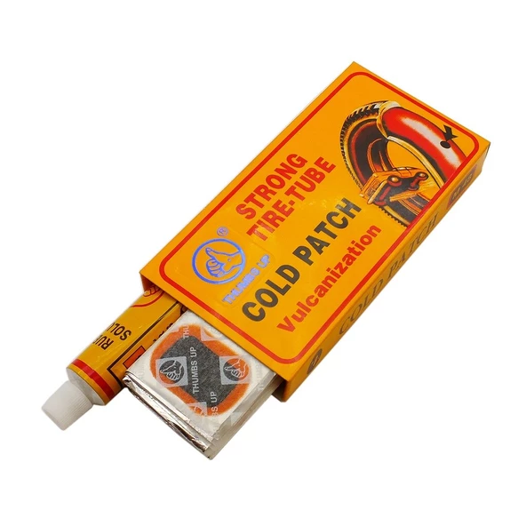 BİSİKLET LASTİK TAMİR YAMA SETİ SOĞUK YAMA 48 Lİ TAZE ürün görseli